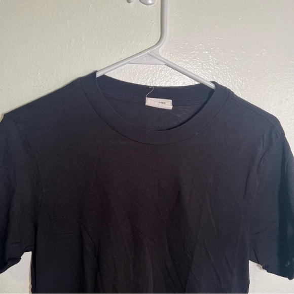 Re/Done Rolled Sleeve Tee Black M - Picture 3 of 10